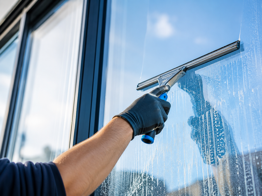 Glas- und Fensterreinigung durch Lavare